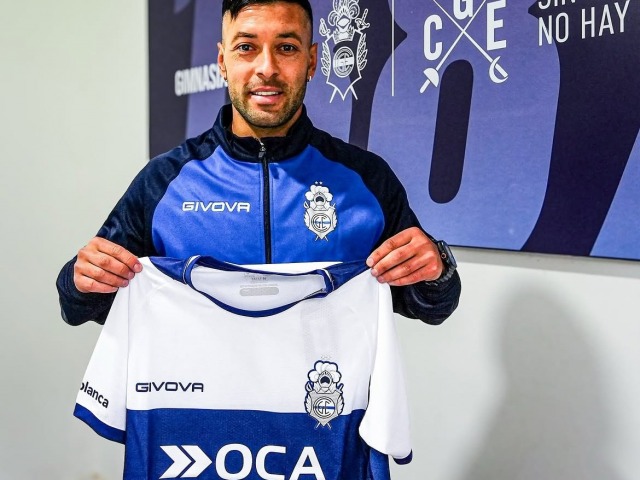 Lucas Janson fue presentado en Gimnasia